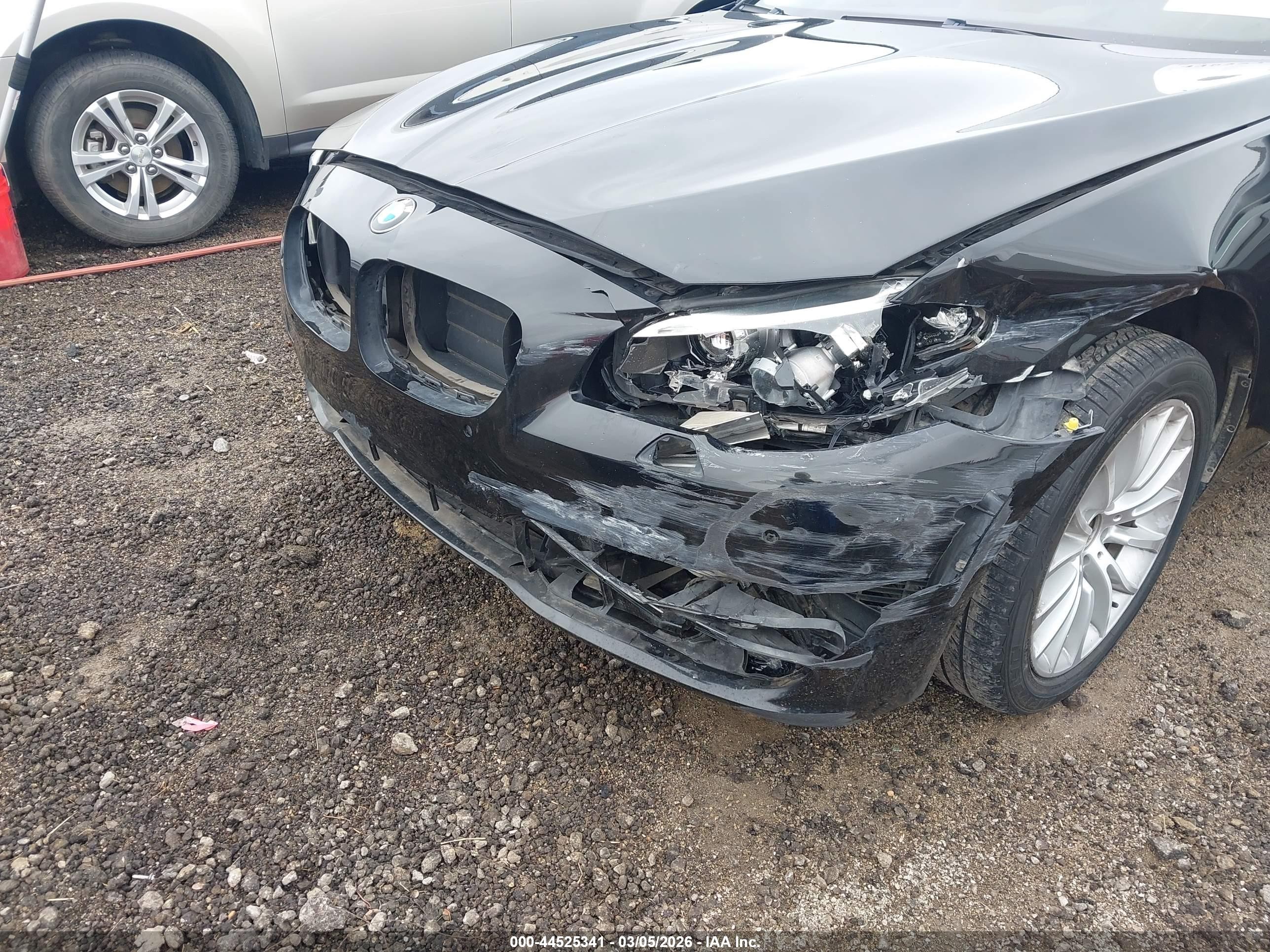 2015 Bmw 528i   Black vin: WBA5A5C5XFD524634