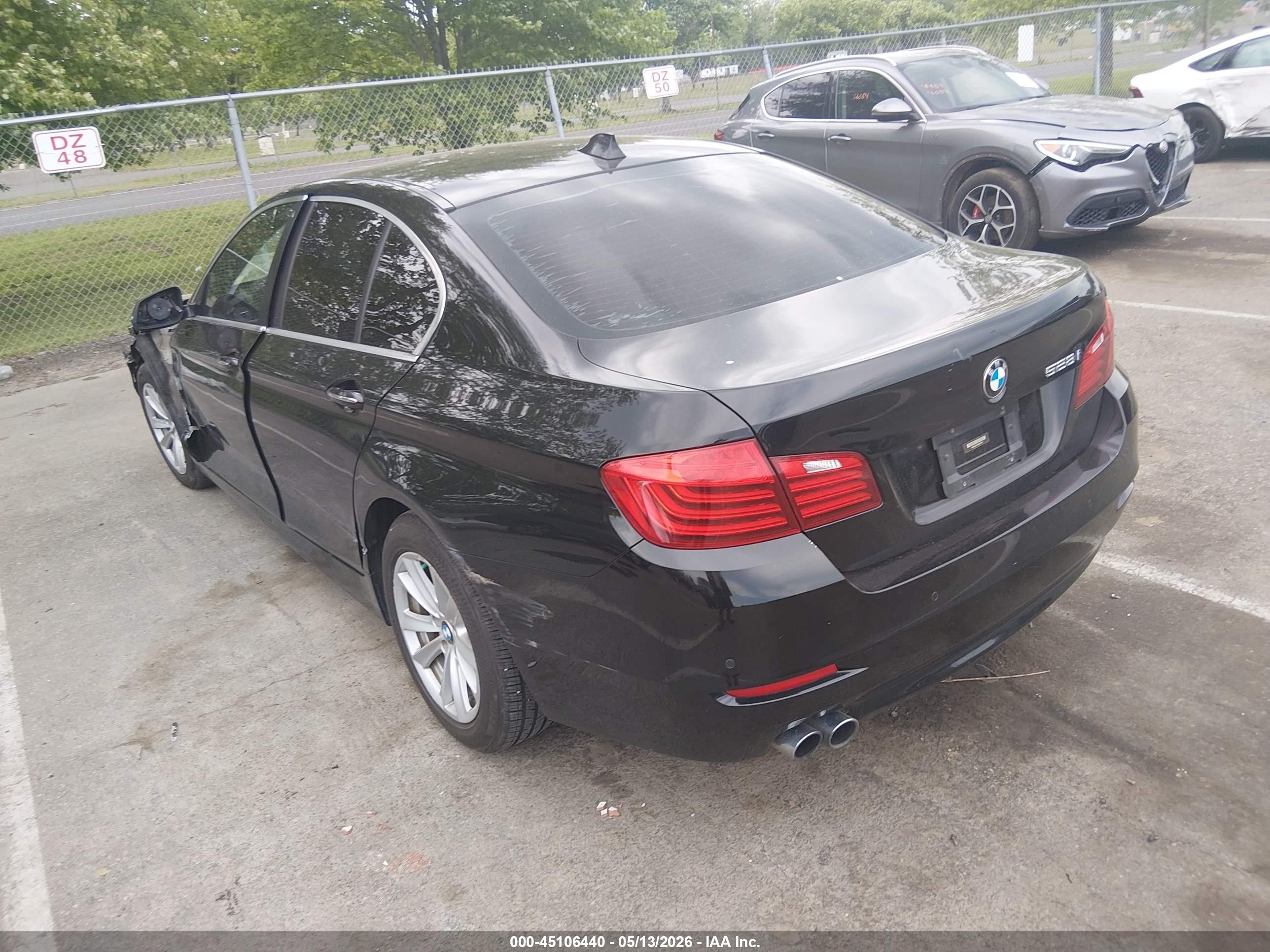 2016 Bmw 528i   Black vin: WBA5A5C5XGD527535
