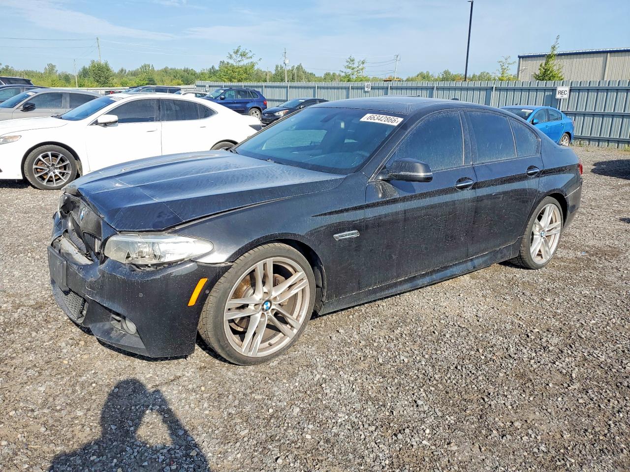 2014 Bmw 528 Xi Black vin: WBA5A7C50ED219766