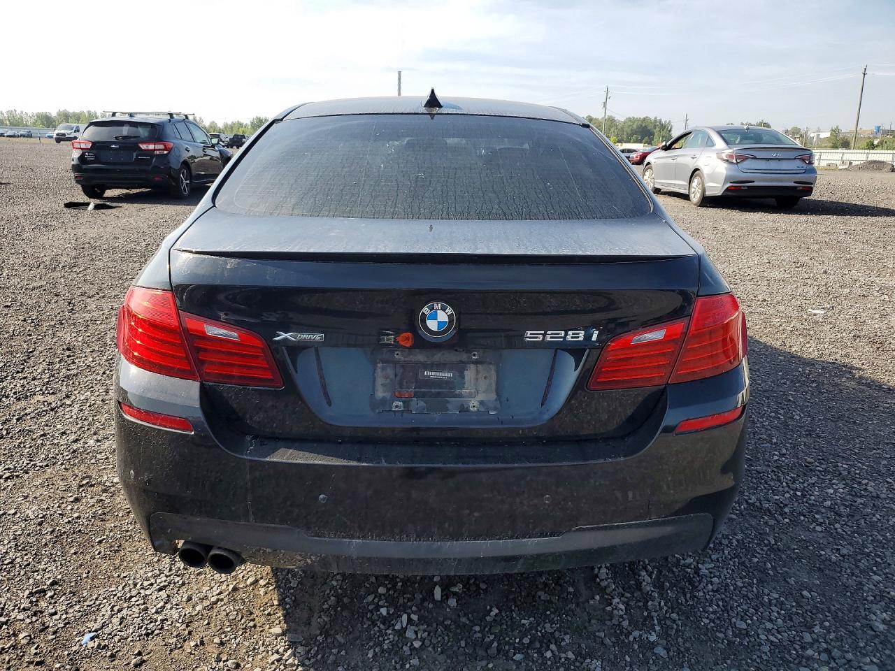 2014 Bmw 528 Xi Black vin: WBA5A7C50ED219766