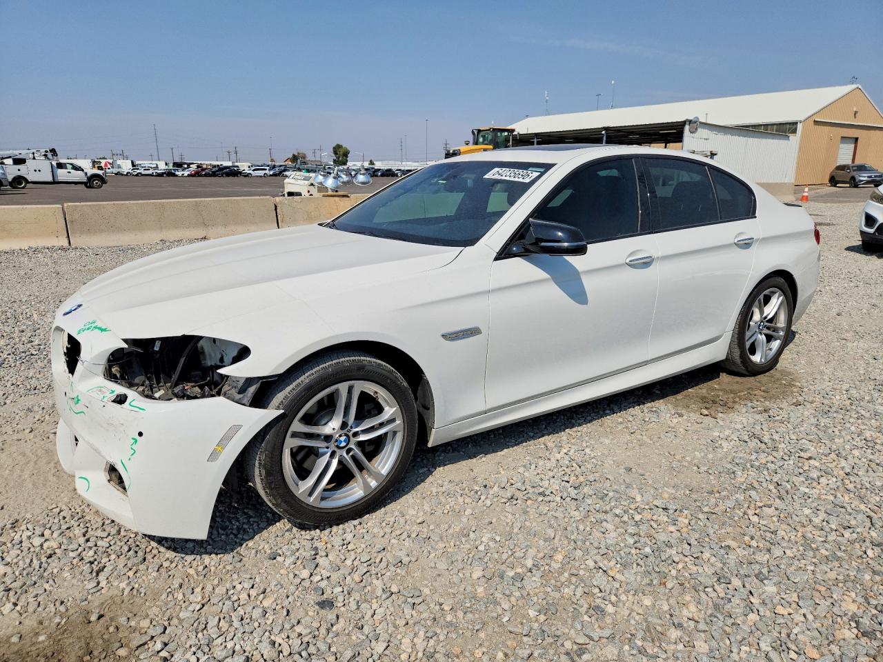 2014 Bmw 528 Xi White vin: WBA5A7C50ED614255