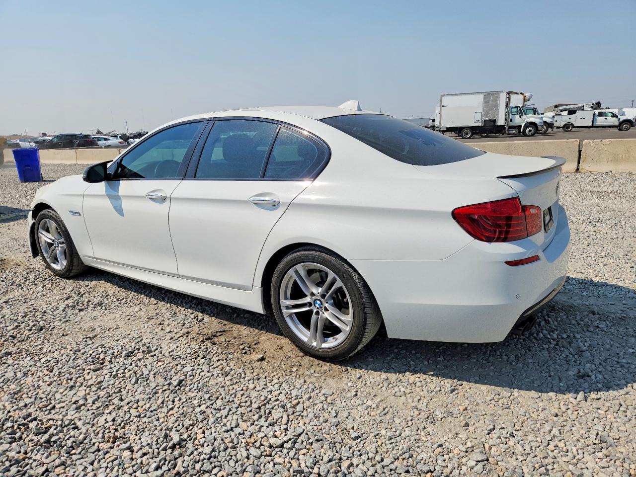2014 Bmw 528 Xi White vin: WBA5A7C50ED614255