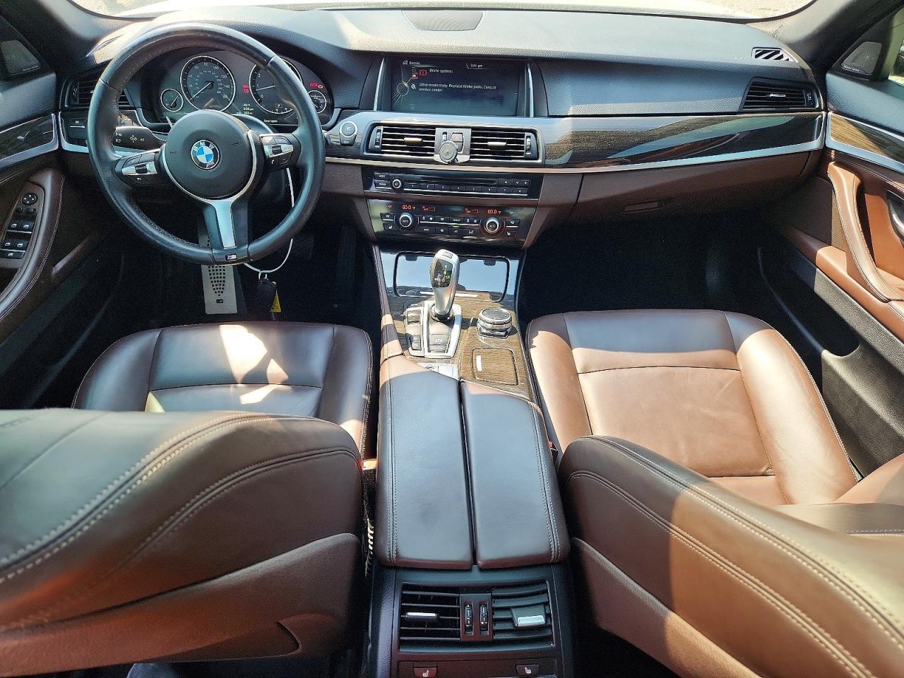 2014 Bmw 528 Xi White vin: WBA5A7C50ED614255