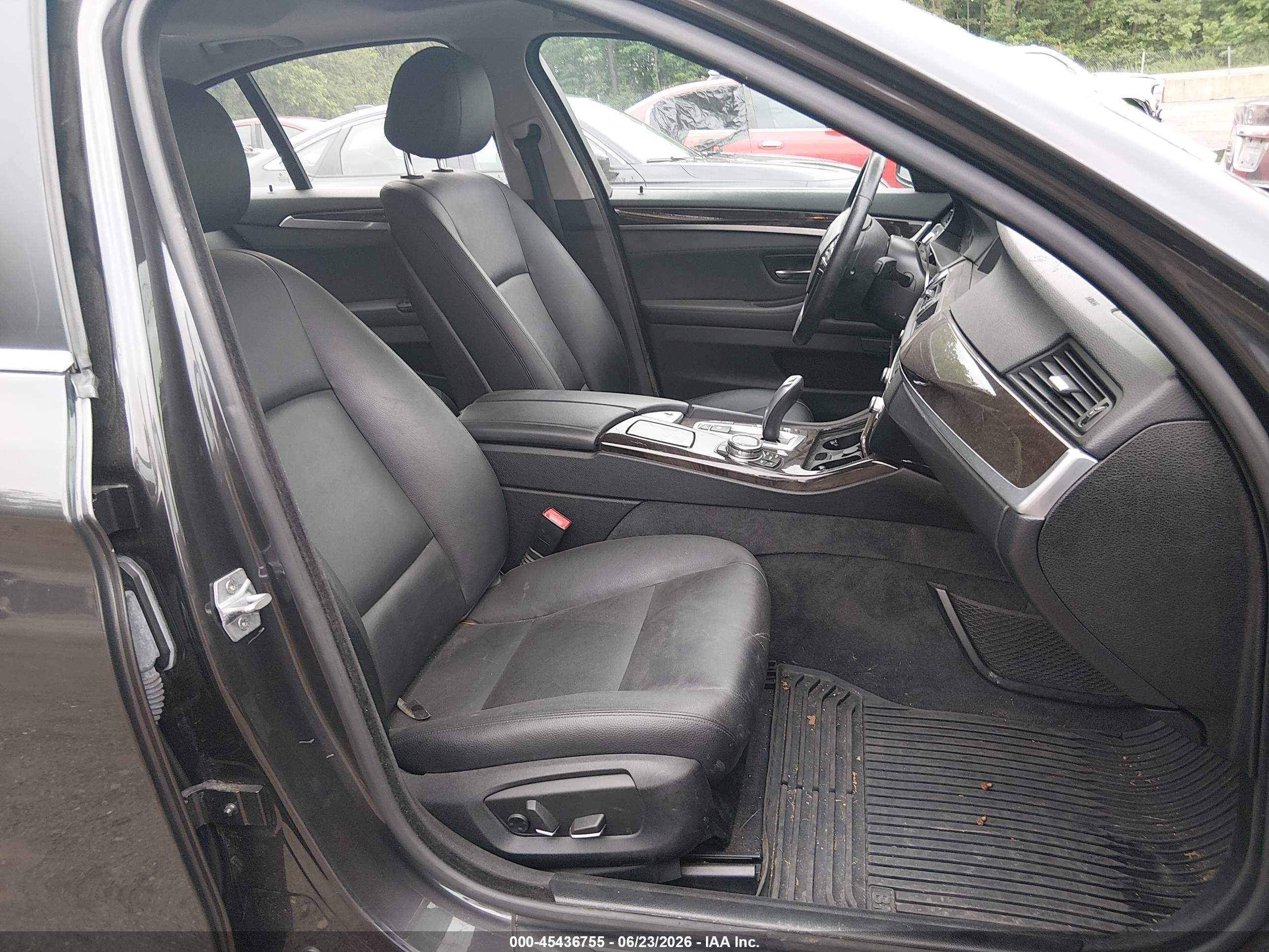 2014 Bmw 528i Xdrive Gray vin: WBA5A7C50ED619455