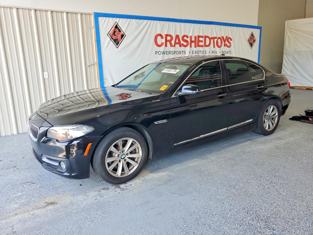 2015 Bmw 528 Xi Black vin: WBA5A7C50FD621952