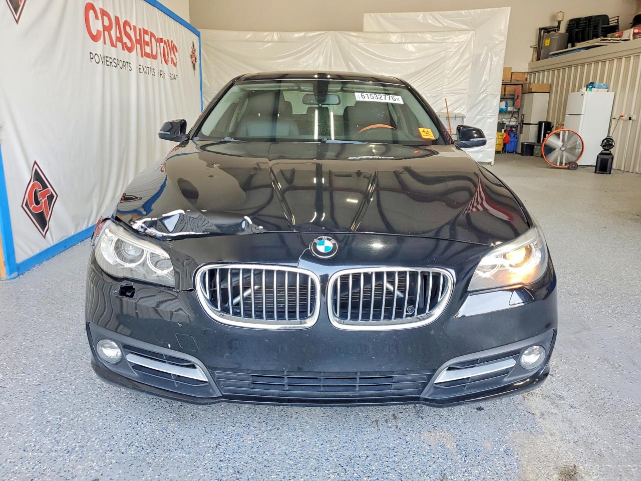 2015 Bmw 528 Xi Черный vin: WBA5A7C50FD621952