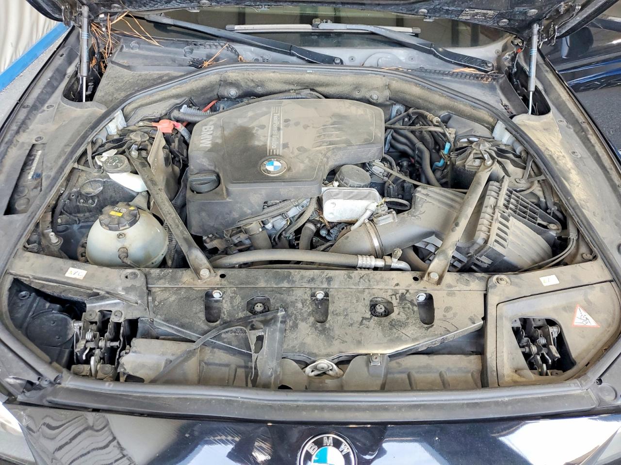 2015 Bmw 528 Xi Черный vin: WBA5A7C50FD621952