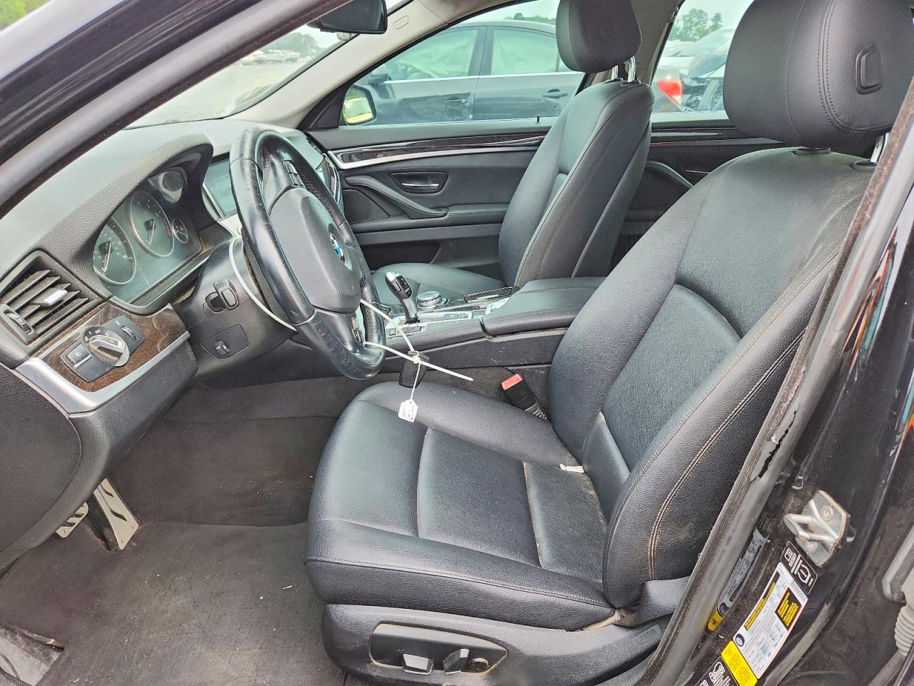 2015 Bmw 528 Xi Черный vin: WBA5A7C50FD621952