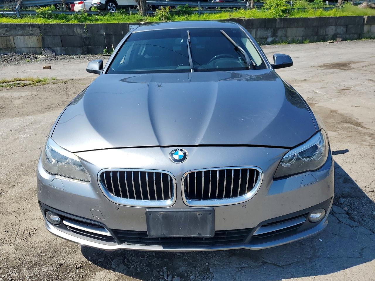 2015 Bmw 528 Xi Gray vin: WBA5A7C50FD625256