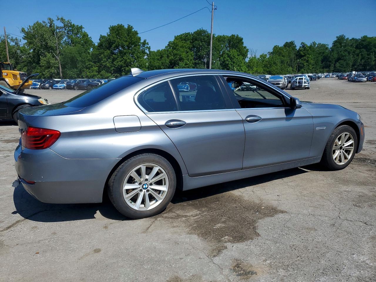 2015 Bmw 528 Xi Gray vin: WBA5A7C50FD625256