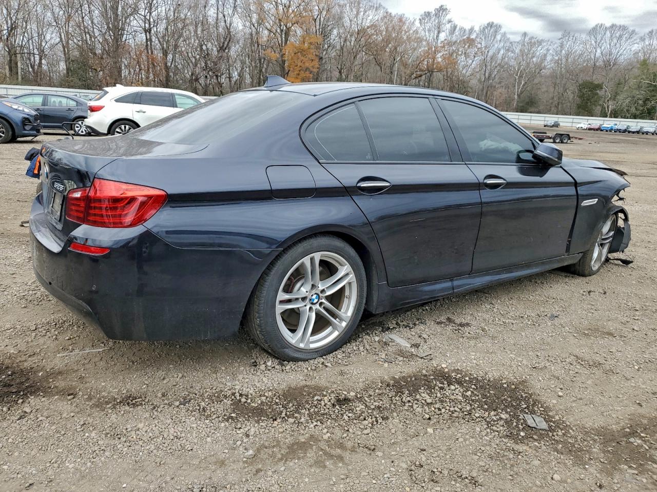 2015 Bmw 528 Xi Черный vin: WBA5A7C50FD628707