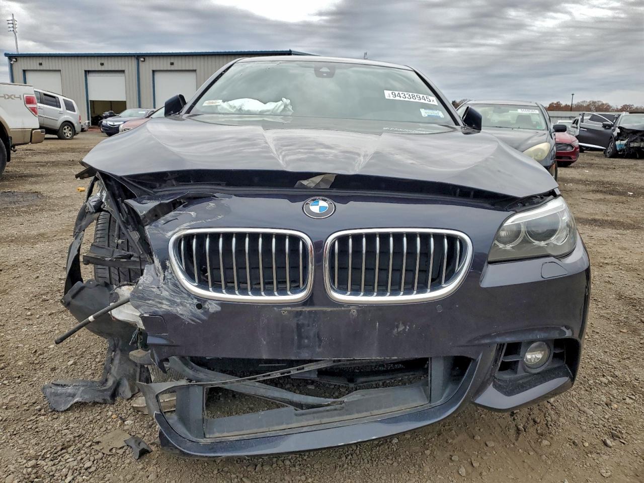 2015 Bmw 528 Xi Черный vin: WBA5A7C50FD628707