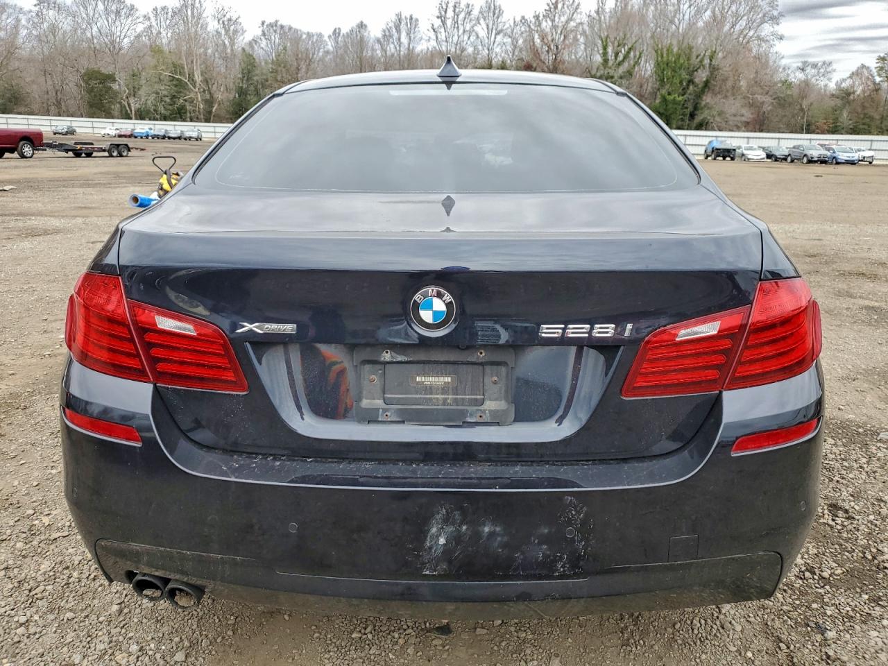2015 Bmw 528 Xi Черный vin: WBA5A7C50FD628707