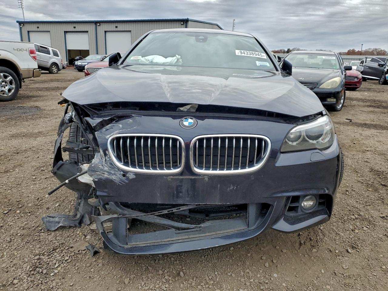 2015 Bmw 528 Xi Черный vin: WBA5A7C50FD628707
