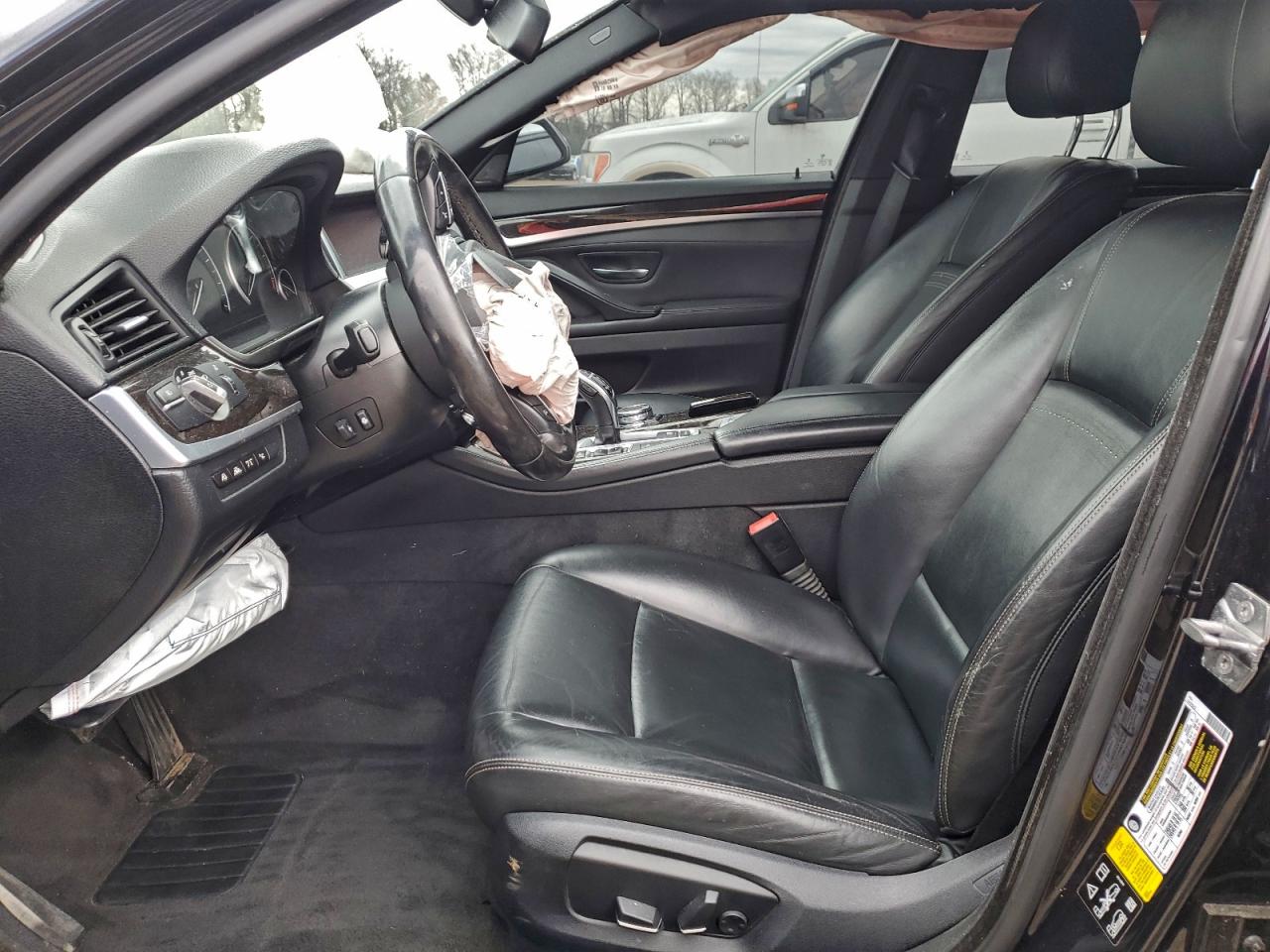 2015 Bmw 528 Xi Черный vin: WBA5A7C50FD628707