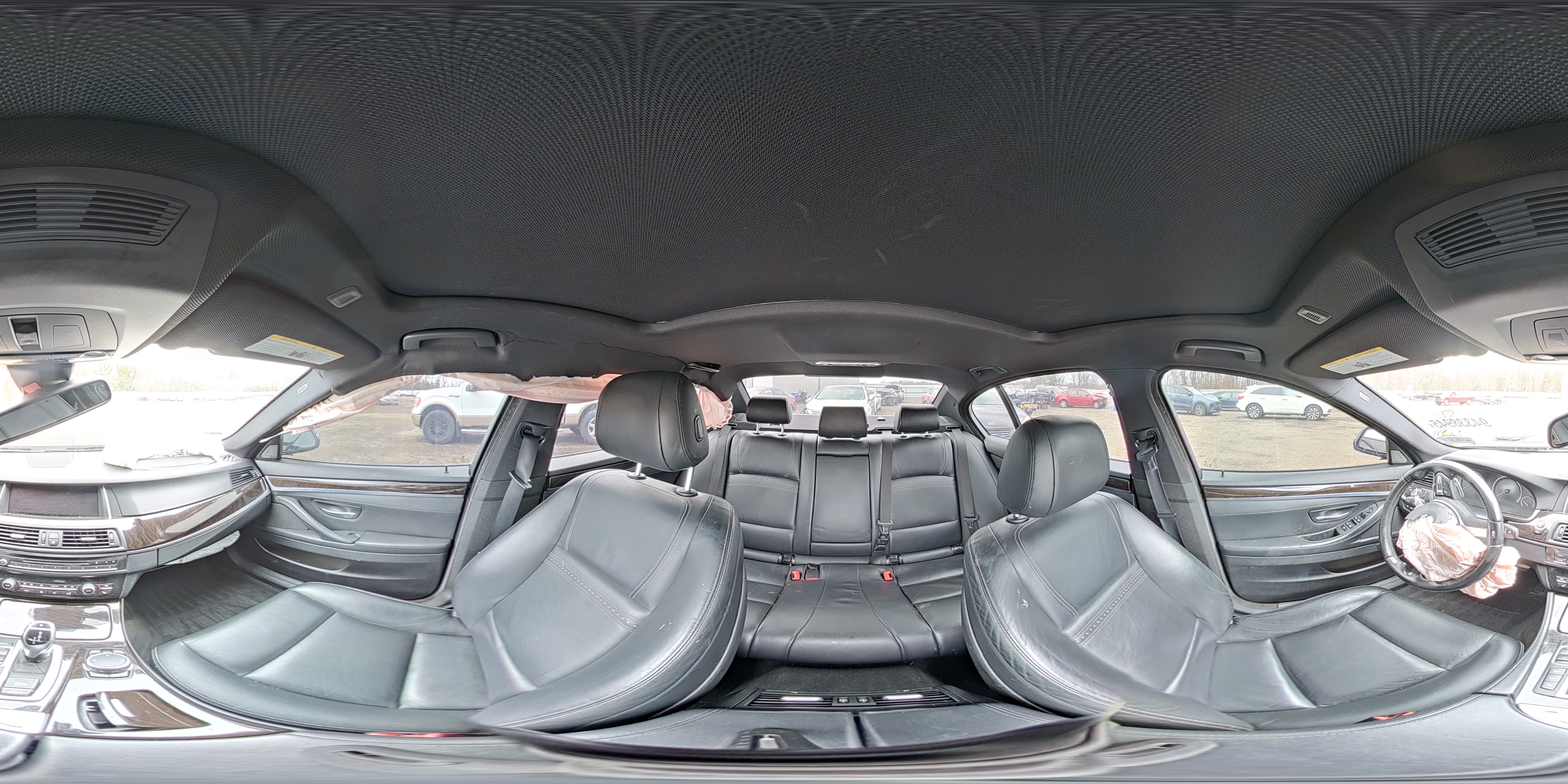 2015 Bmw 528 Xi Черный vin: WBA5A7C50FD628707