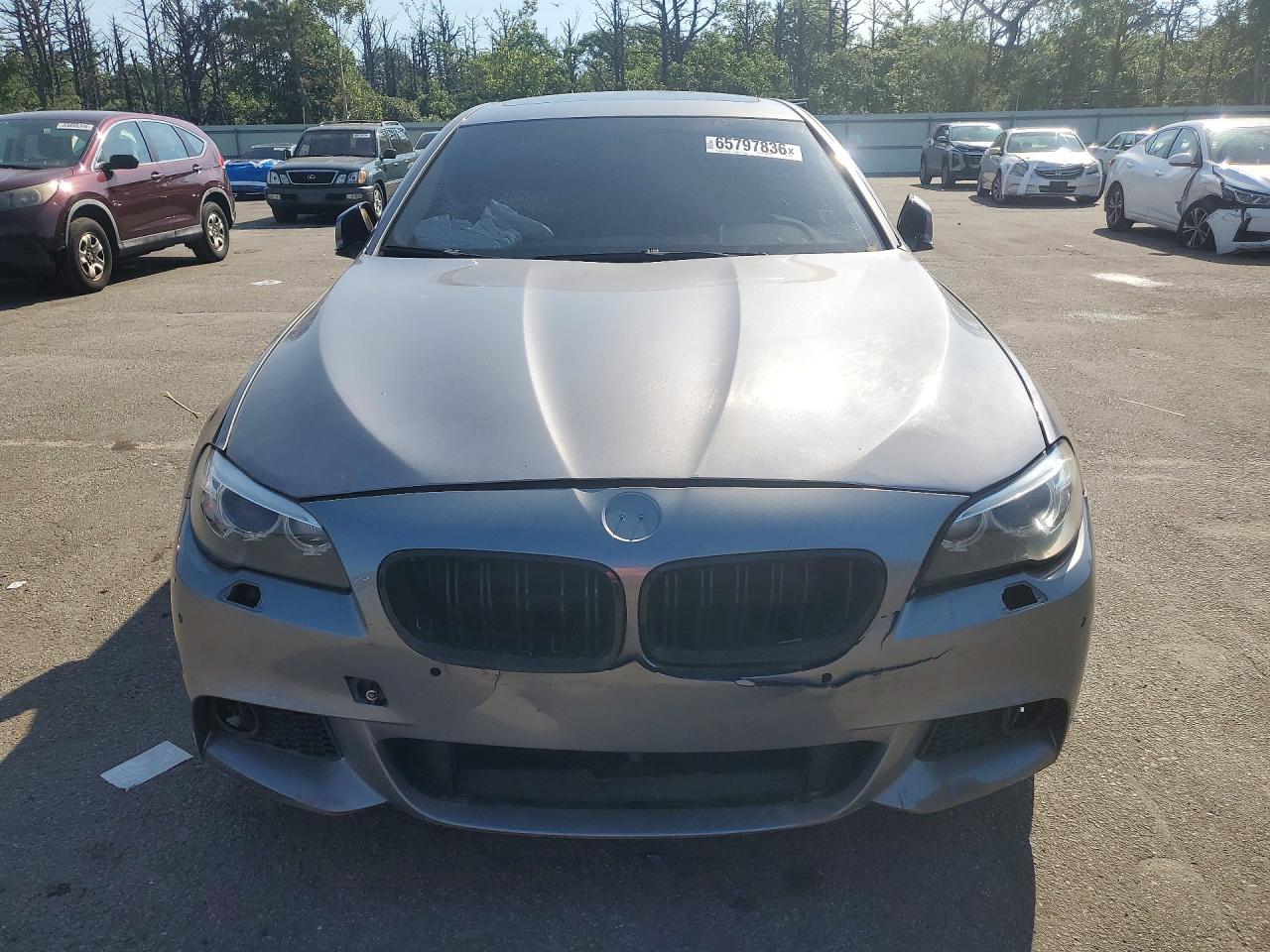 2016 Bmw 528 Xi Gray vin: WBA5A7C50GG144486