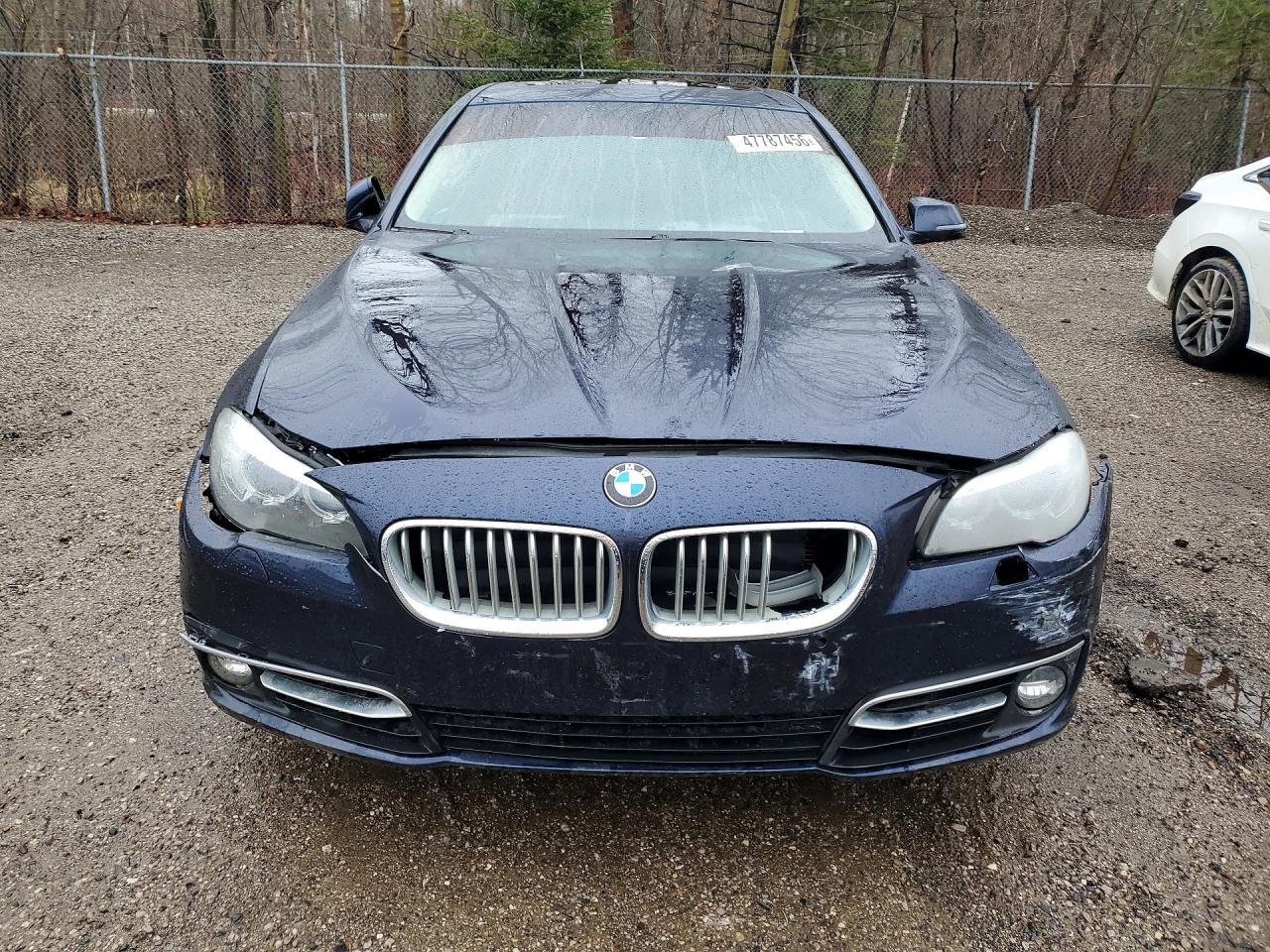 2014 Bmw 528 Xi Blue vin: WBA5A7C51ED614281