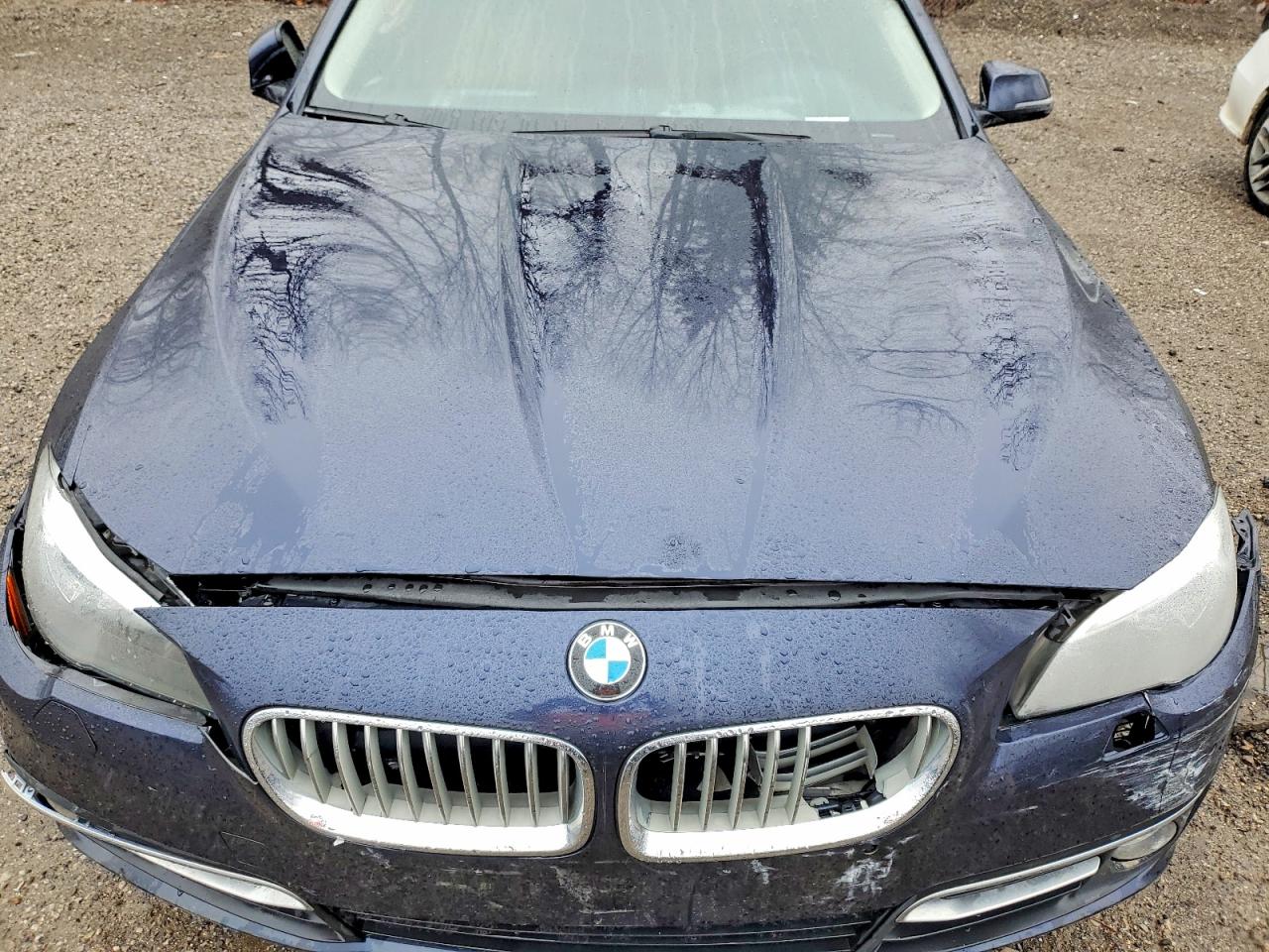 2014 Bmw 528 Xi Blue vin: WBA5A7C51ED614281