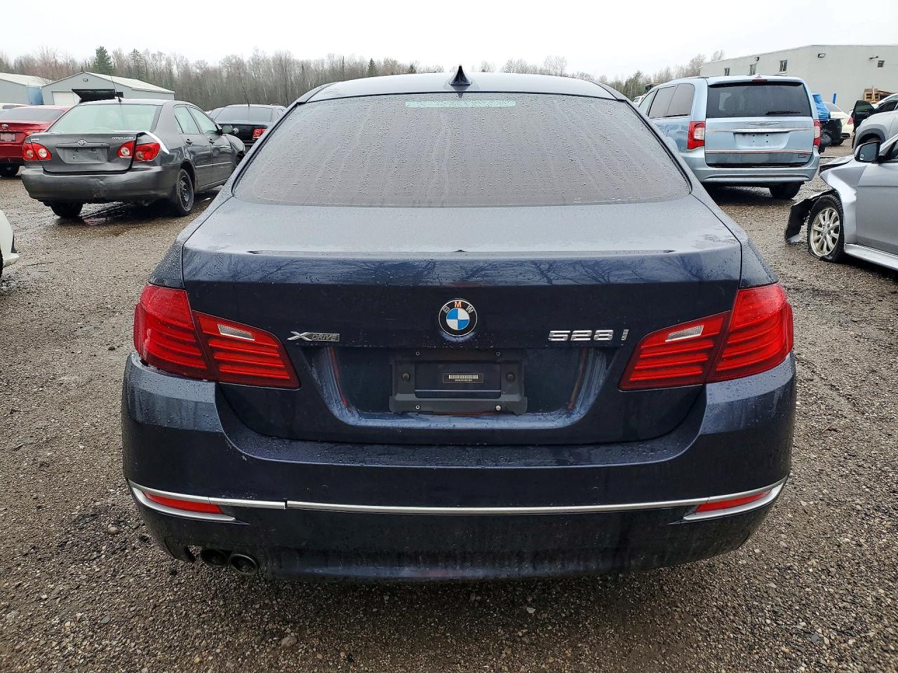 2014 Bmw 528 Xi Blue vin: WBA5A7C51ED614281