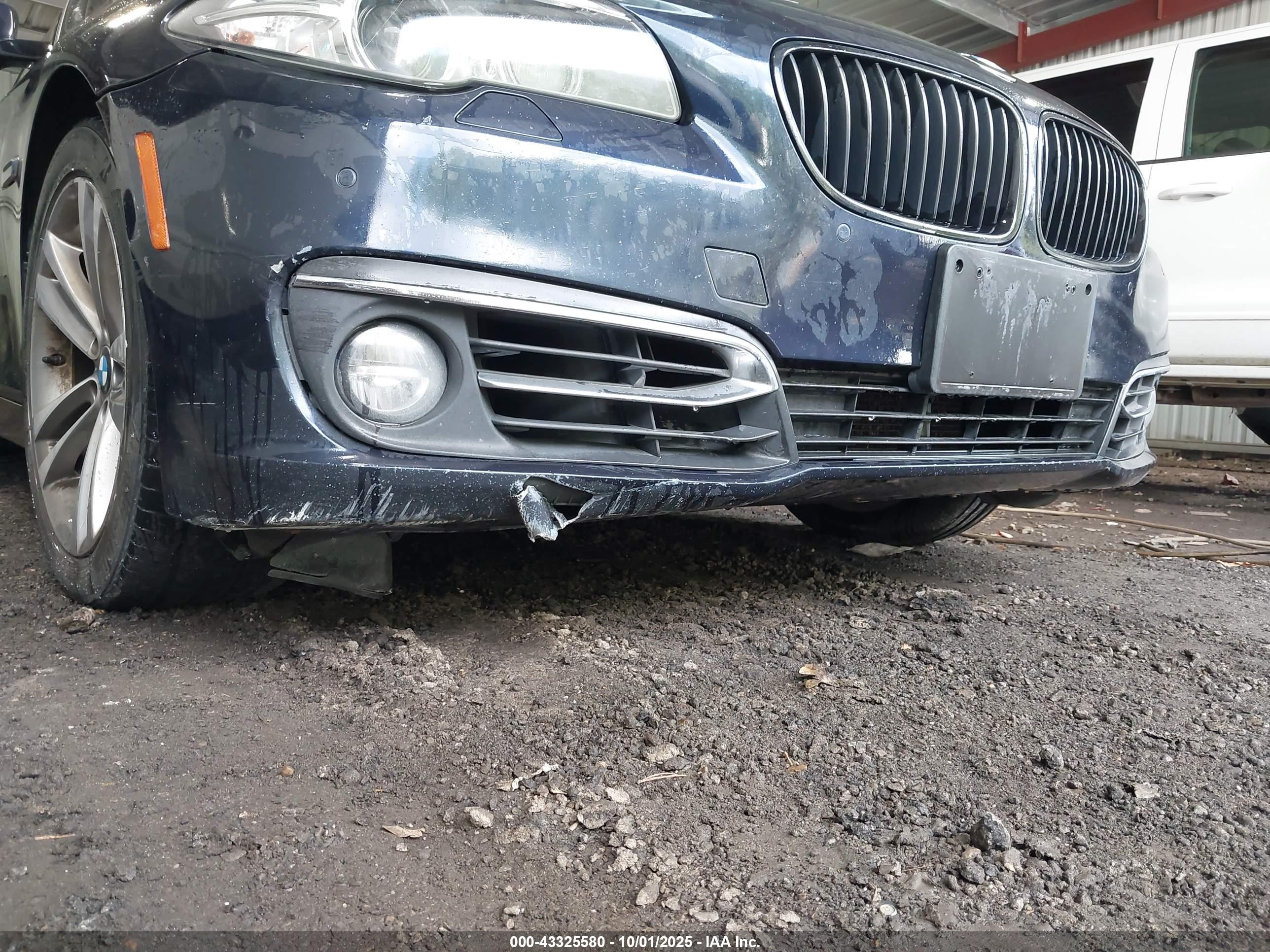 2014 Bmw 528i Xdrive Blue vin: WBA5A7C51ED615320