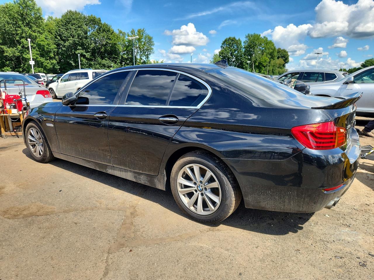2014 Bmw 528 Xi Black vin: WBA5A7C51ED616774