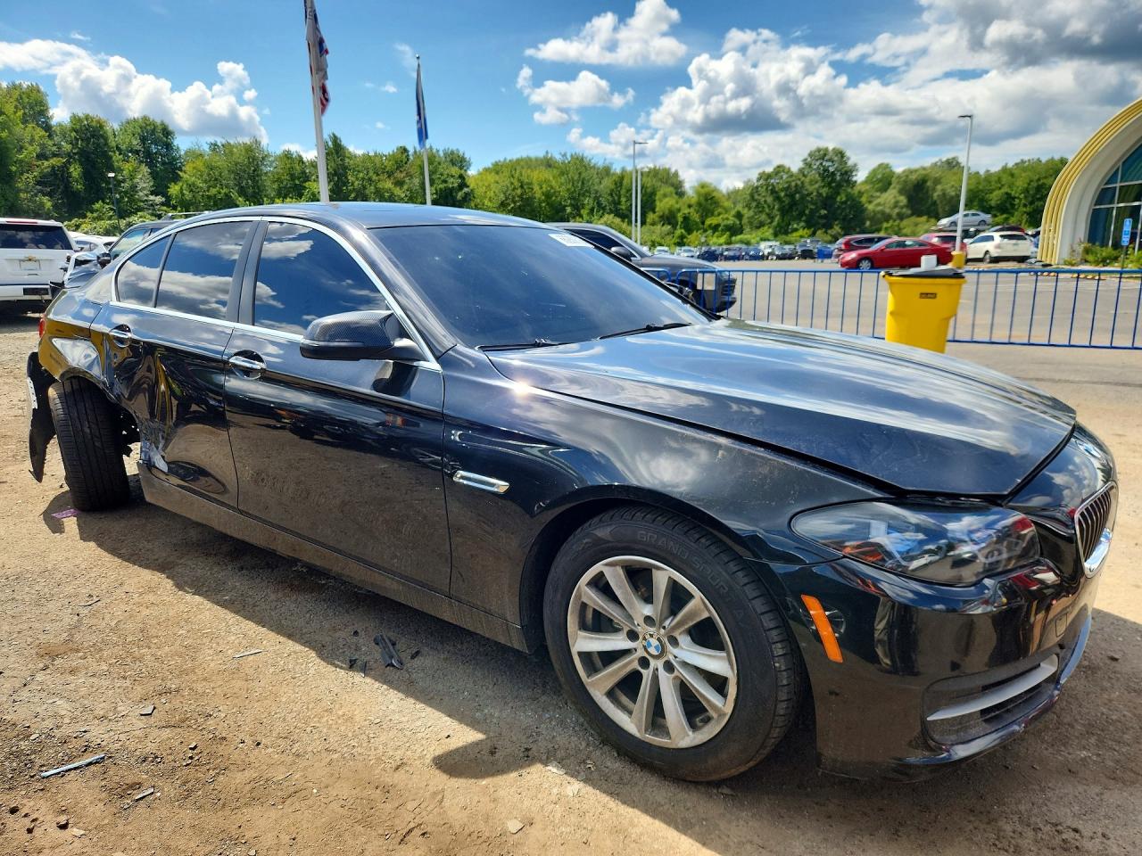 2014 Bmw 528 Xi Black vin: WBA5A7C51ED616774