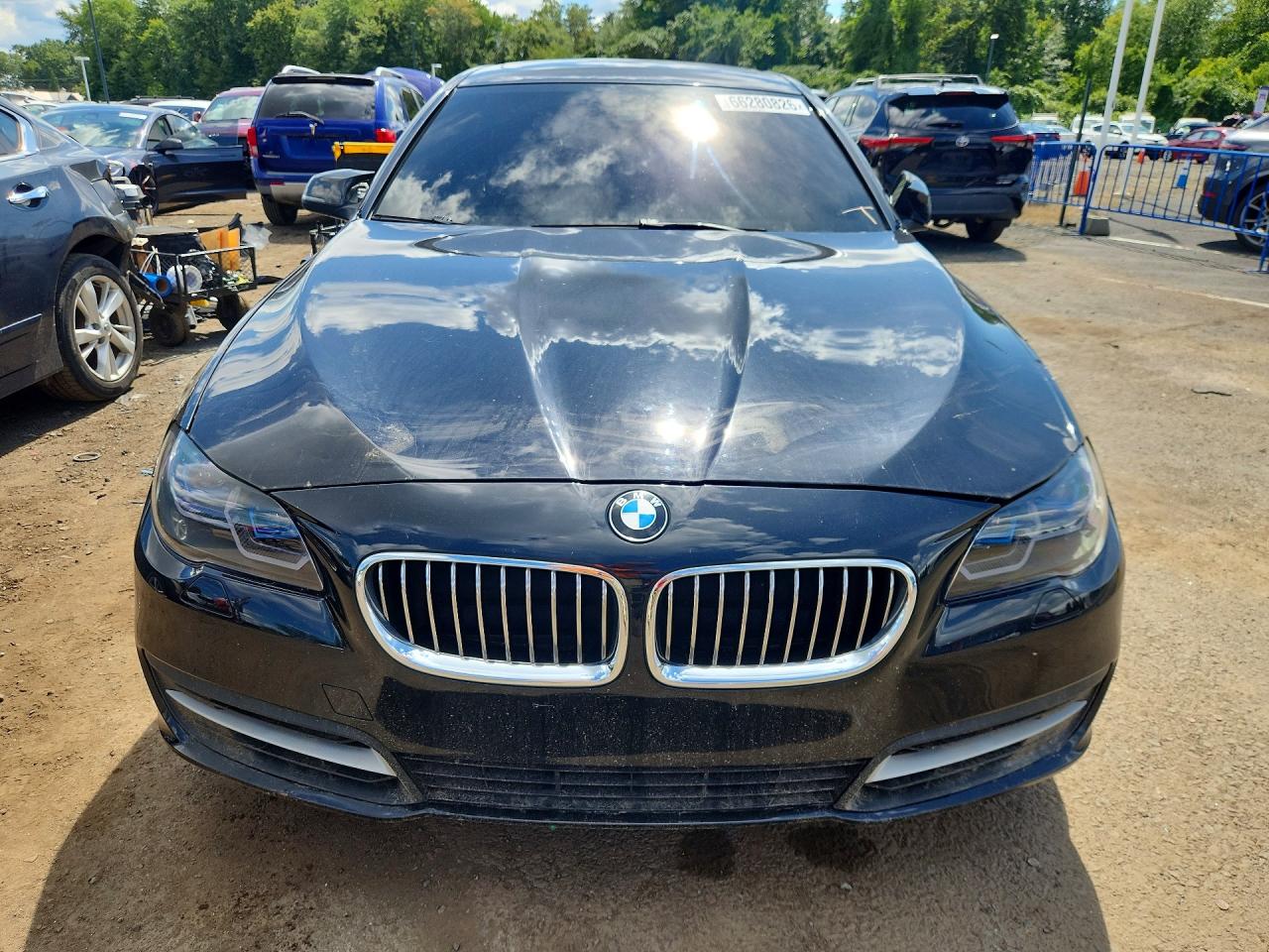 2014 Bmw 528 Xi Black vin: WBA5A7C51ED616774