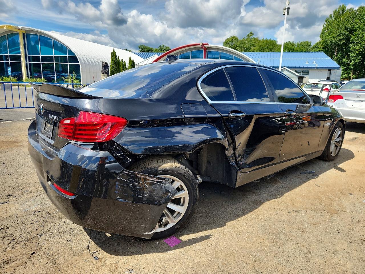 2014 Bmw 528 Xi Black vin: WBA5A7C51ED616774