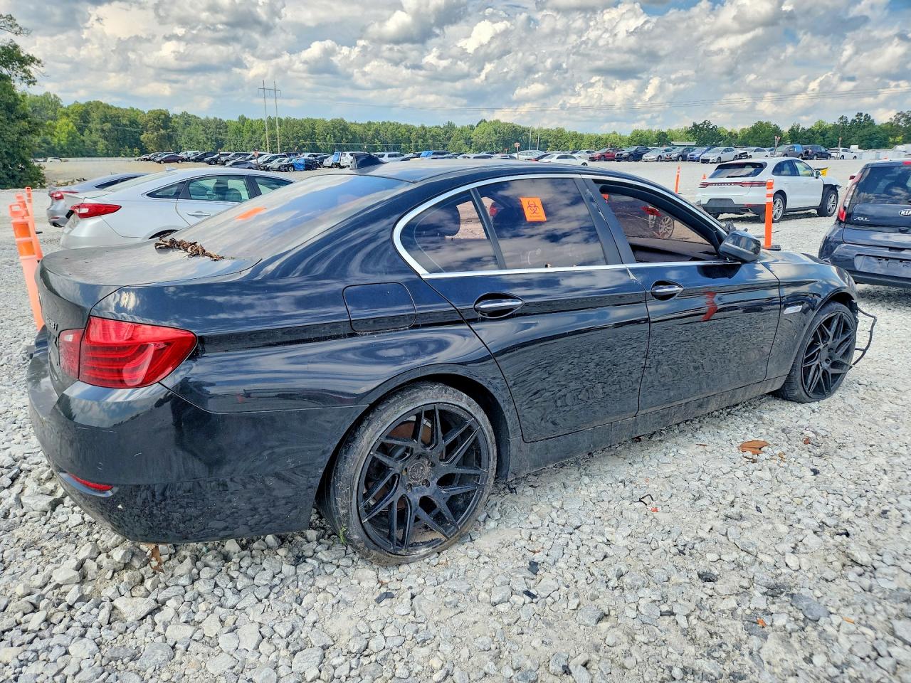 2015 Bmw 528 Xi Black vin: WBA5A7C51FD620874