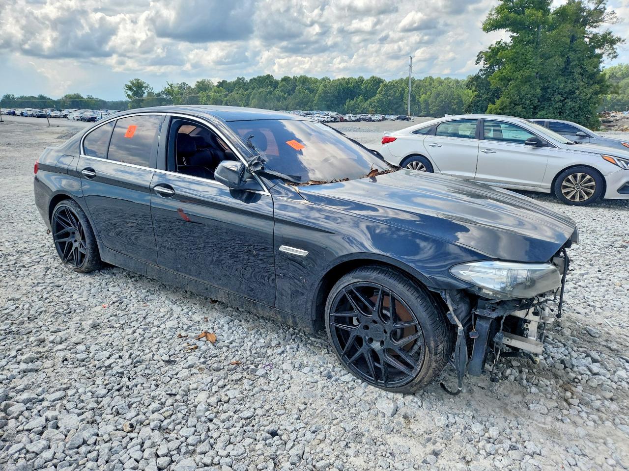 2015 Bmw 528 Xi Black vin: WBA5A7C51FD620874
