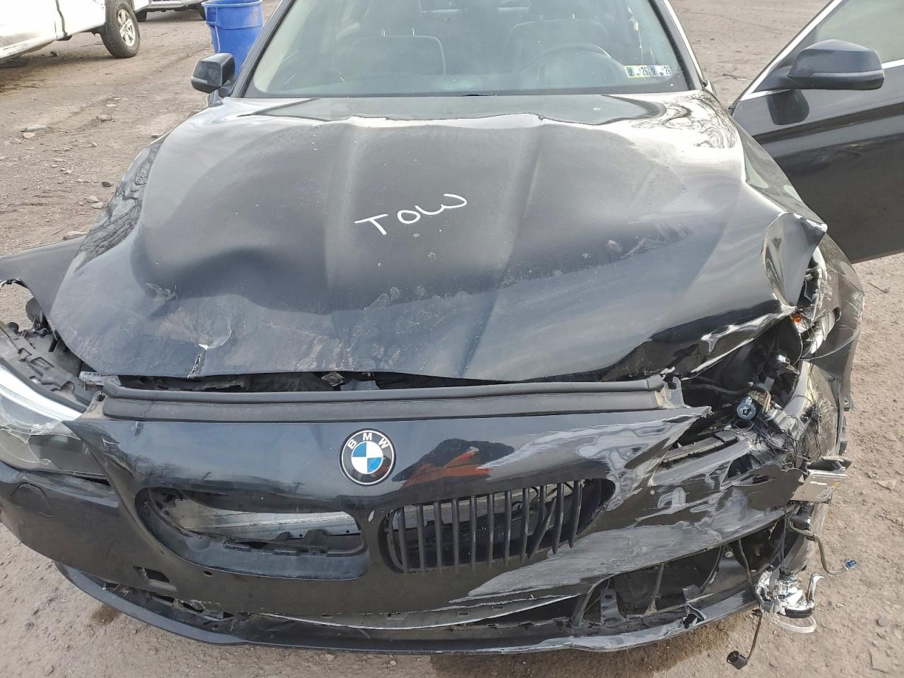 2015 Bmw 528 Xi Black vin: WBA5A7C51FD623046