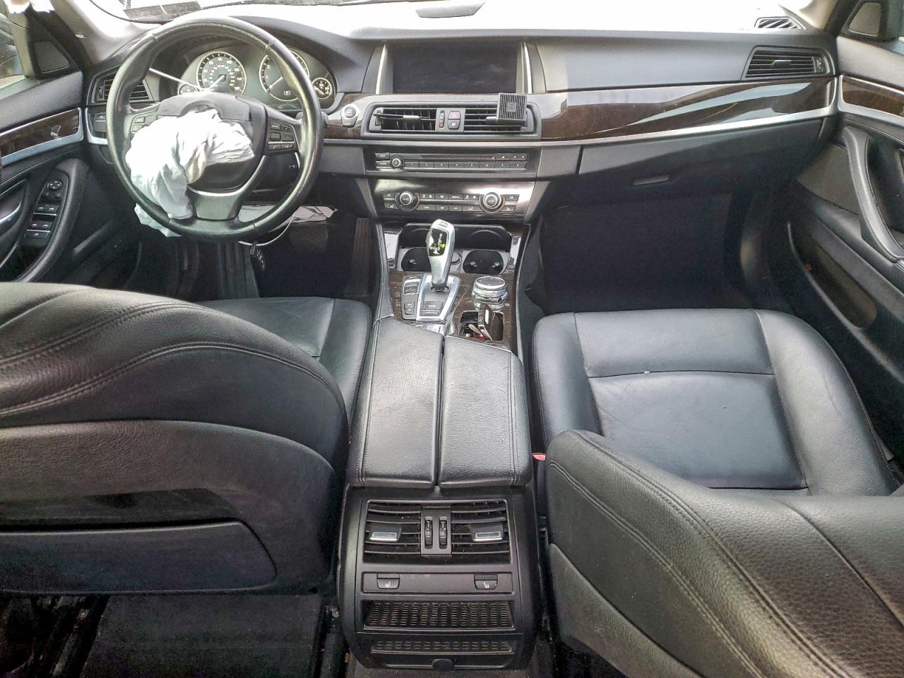 2015 Bmw 528 Xi Black vin: WBA5A7C51FD623046