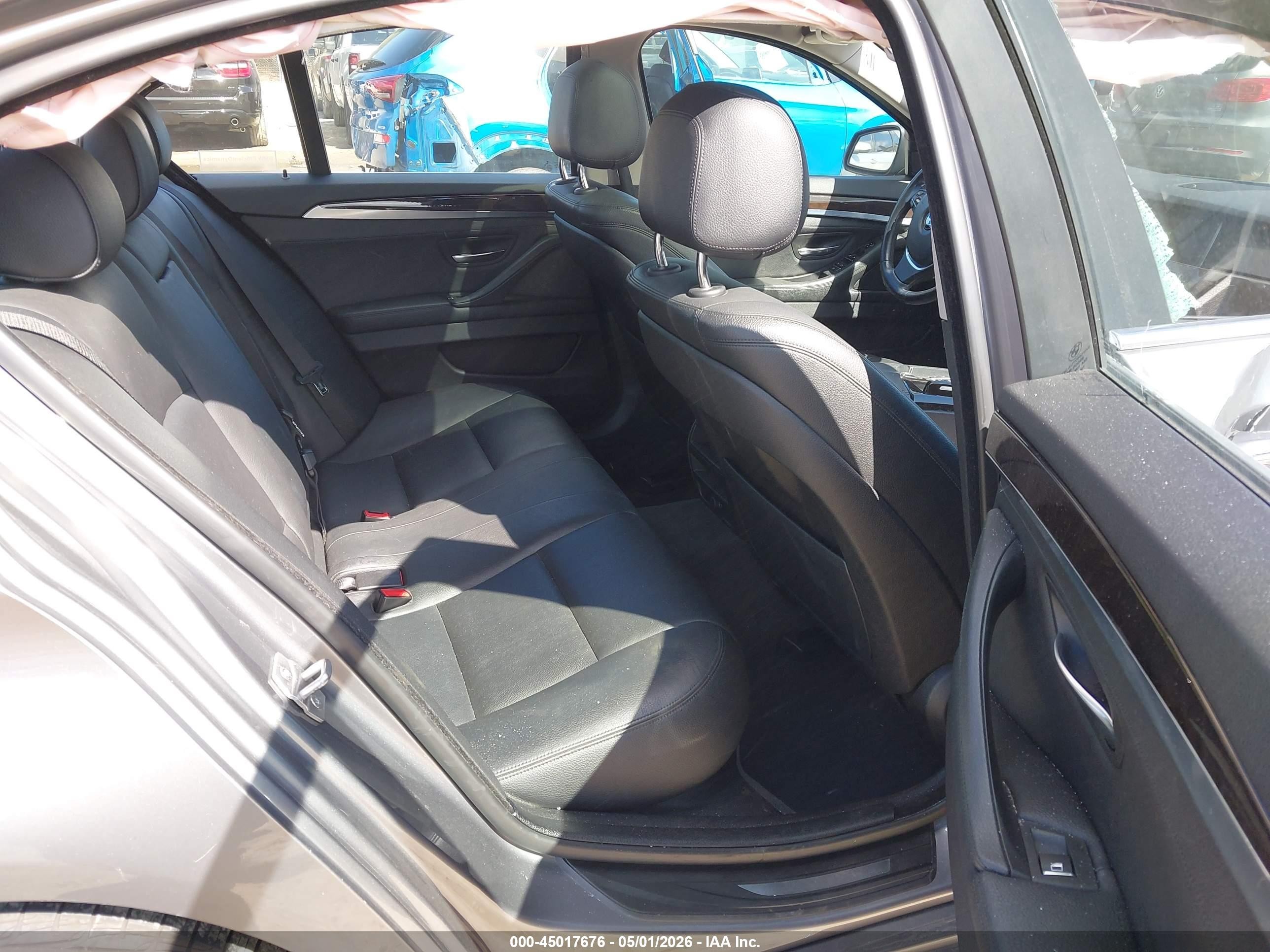 2015 Bmw 528i Xdrive Gray vin: WBA5A7C51FD624407