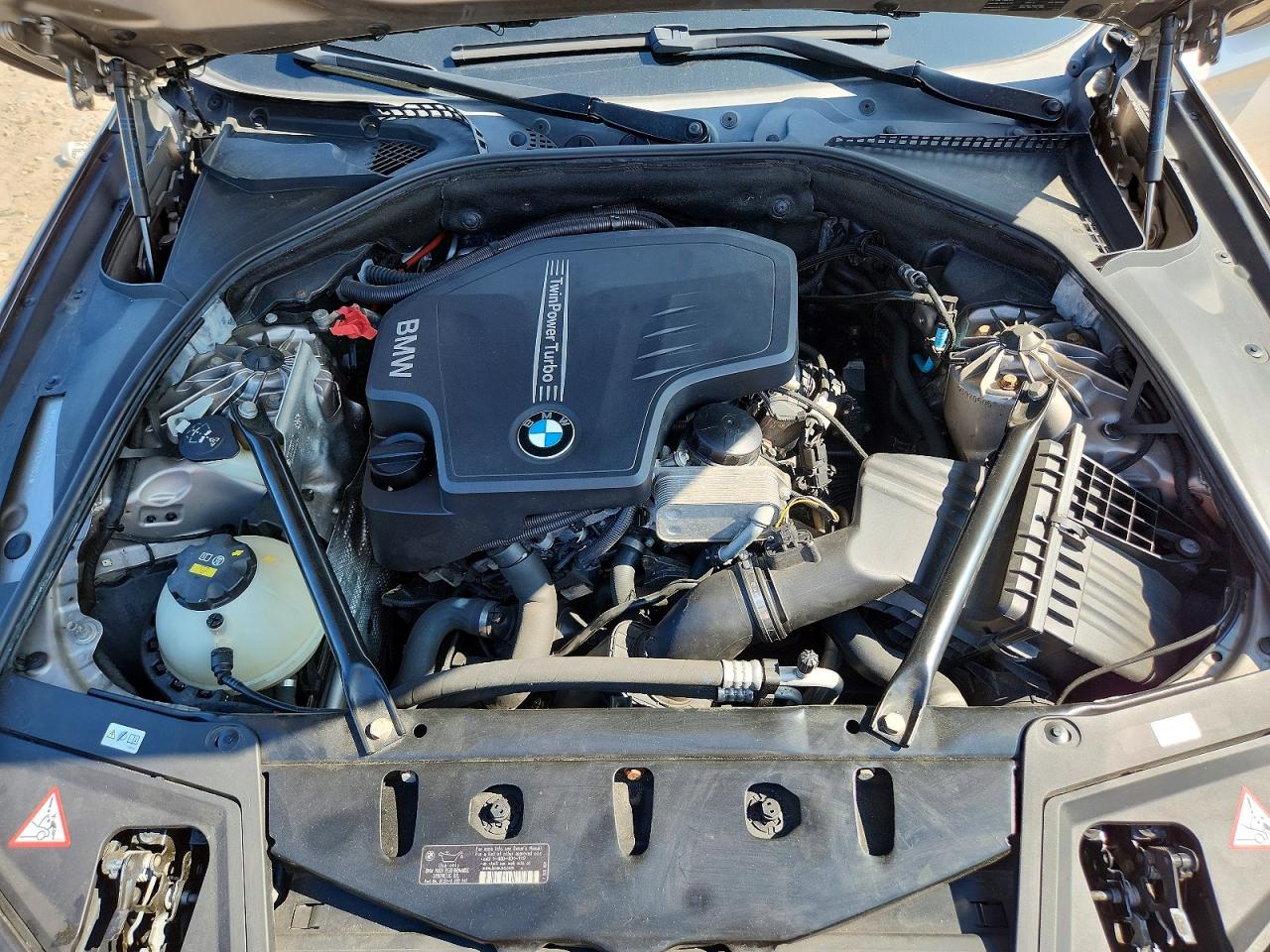 2015 Bmw 528 Xi Gray vin: WBA5A7C51FD625802