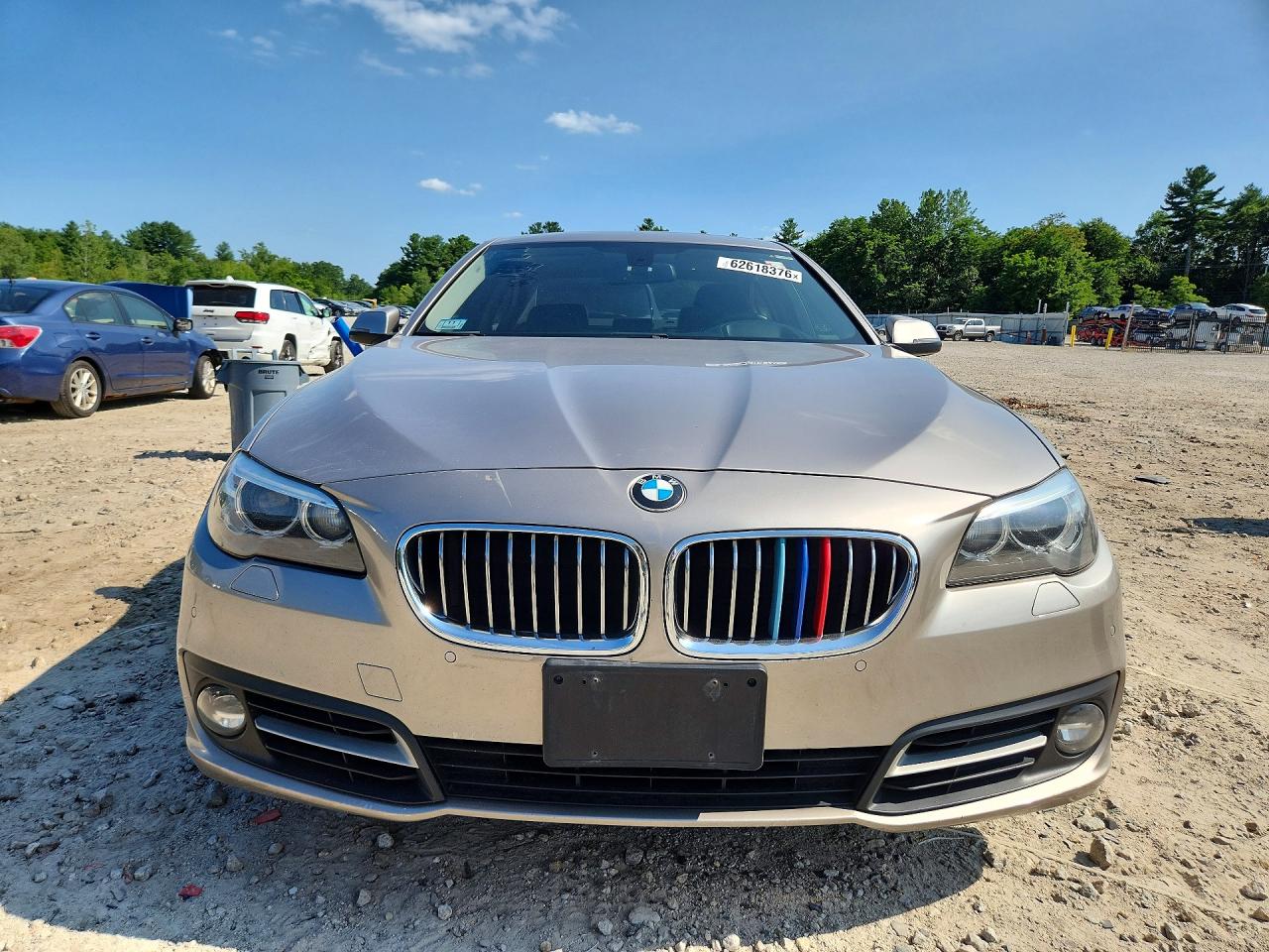2015 Bmw 528 Xi Gray vin: WBA5A7C51FD625802