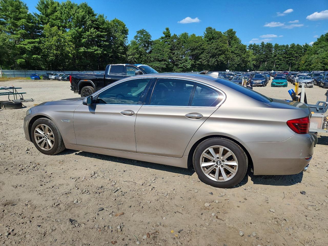 2015 Bmw 528 Xi Gray vin: WBA5A7C51FD625802