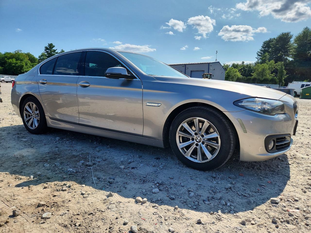 2015 Bmw 528 Xi Gray vin: WBA5A7C51FD625802