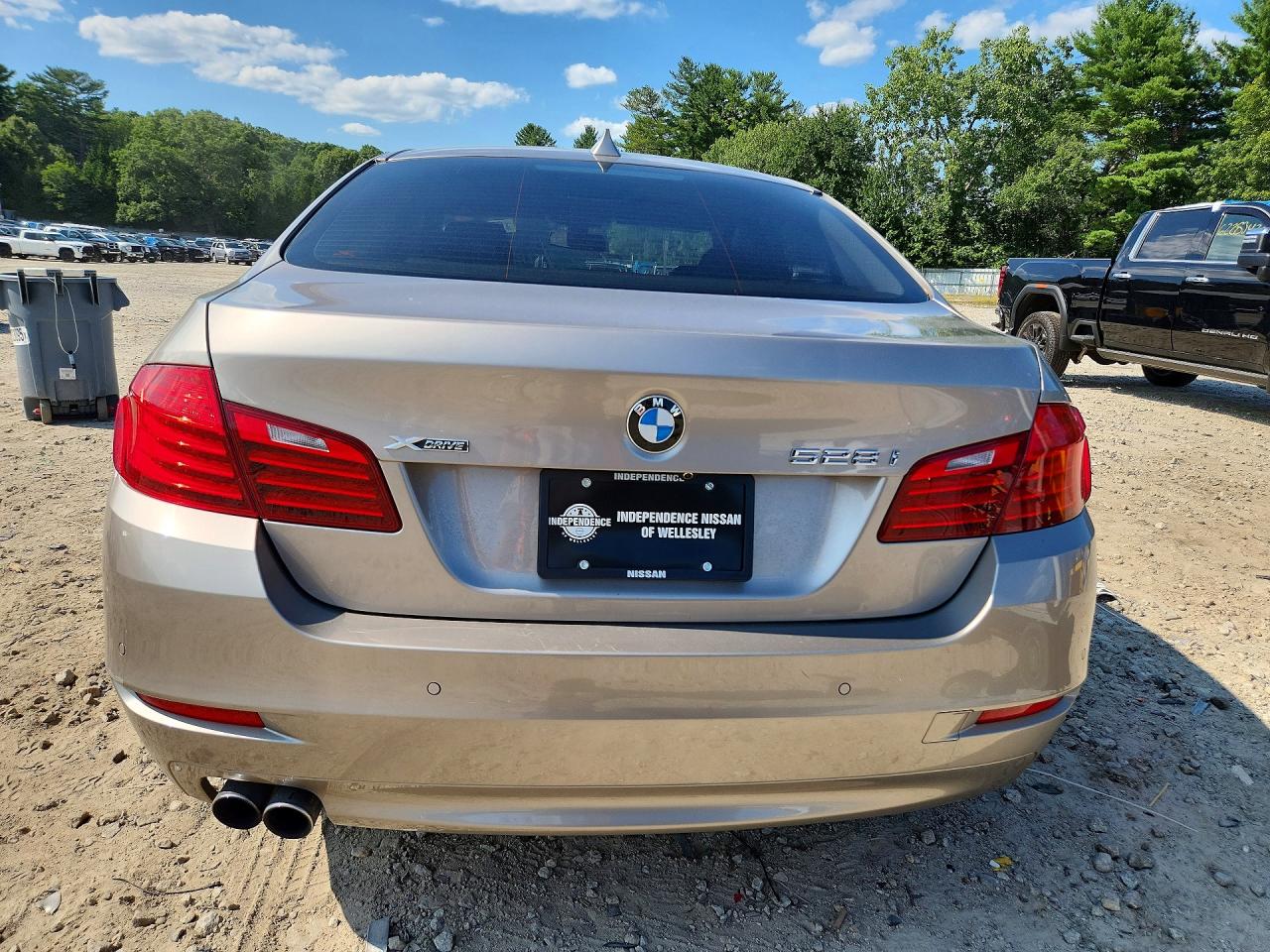 2015 Bmw 528 Xi Gray vin: WBA5A7C51FD625802