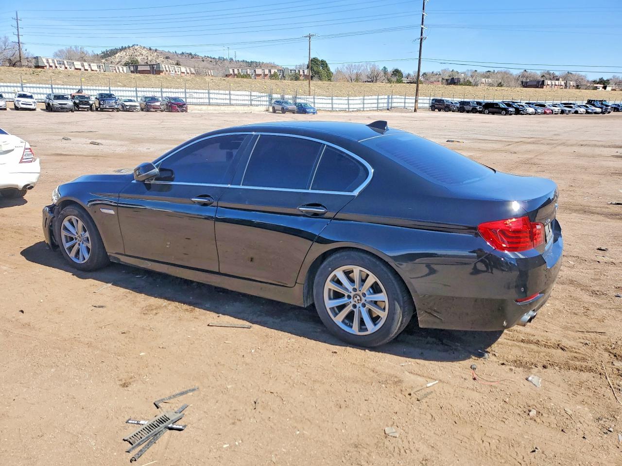 2015 Bmw 528 Xi Black vin: WBA5A7C51FD627677
