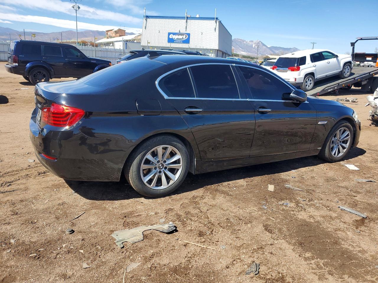 2015 Bmw 528 Xi Black vin: WBA5A7C51FD627677