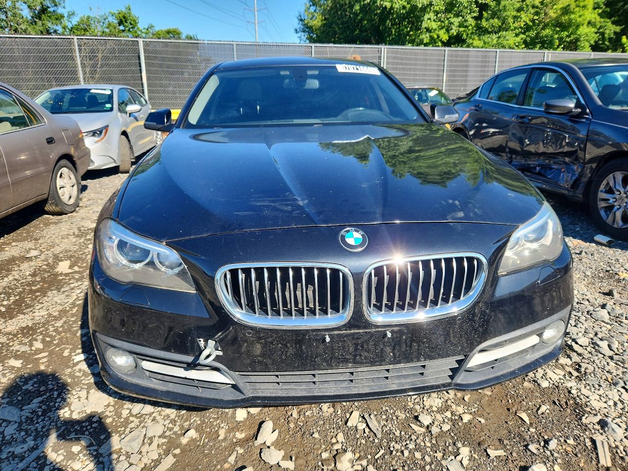 2015 Bmw 528 Xi Black vin: WBA5A7C51FD628148