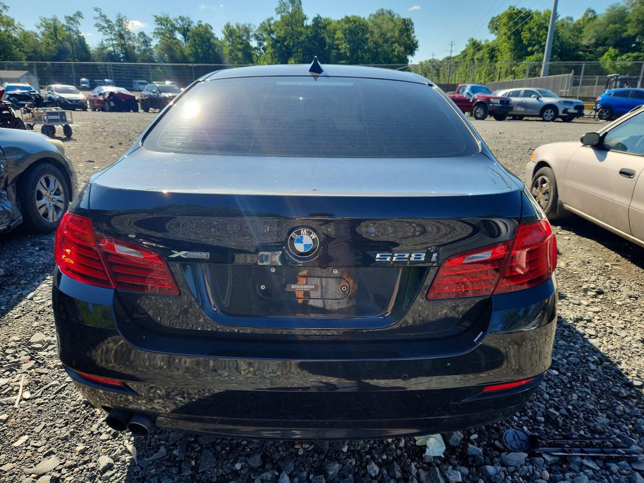2015 Bmw 528 Xi Black vin: WBA5A7C51FD628148