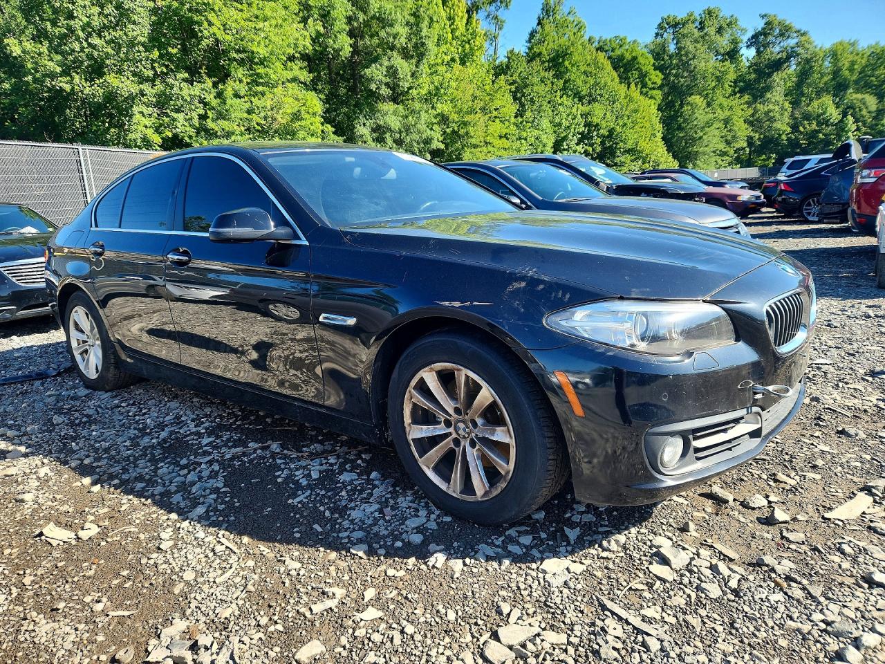 2015 Bmw 528 Xi Black vin: WBA5A7C51FD628148
