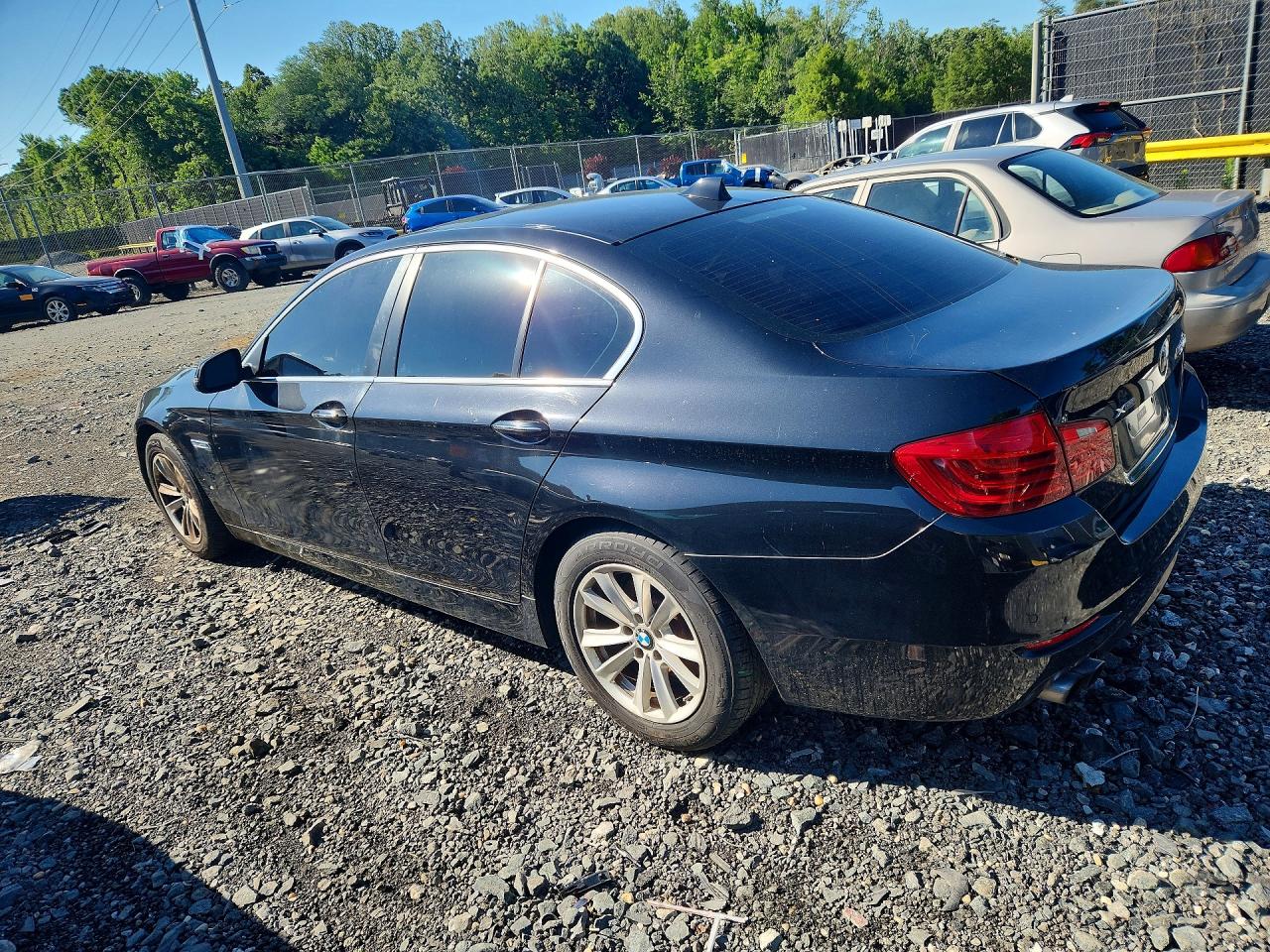 2015 Bmw 528 Xi Black vin: WBA5A7C51FD628148