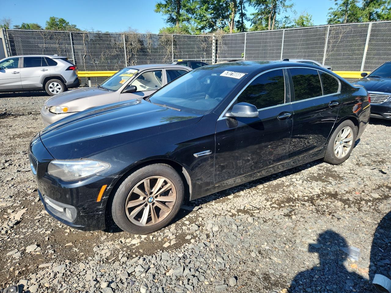 2015 Bmw 528 Xi Black vin: WBA5A7C51FD628148 Damage: Front Bumper/Cover, Scraped, > 12 Inches