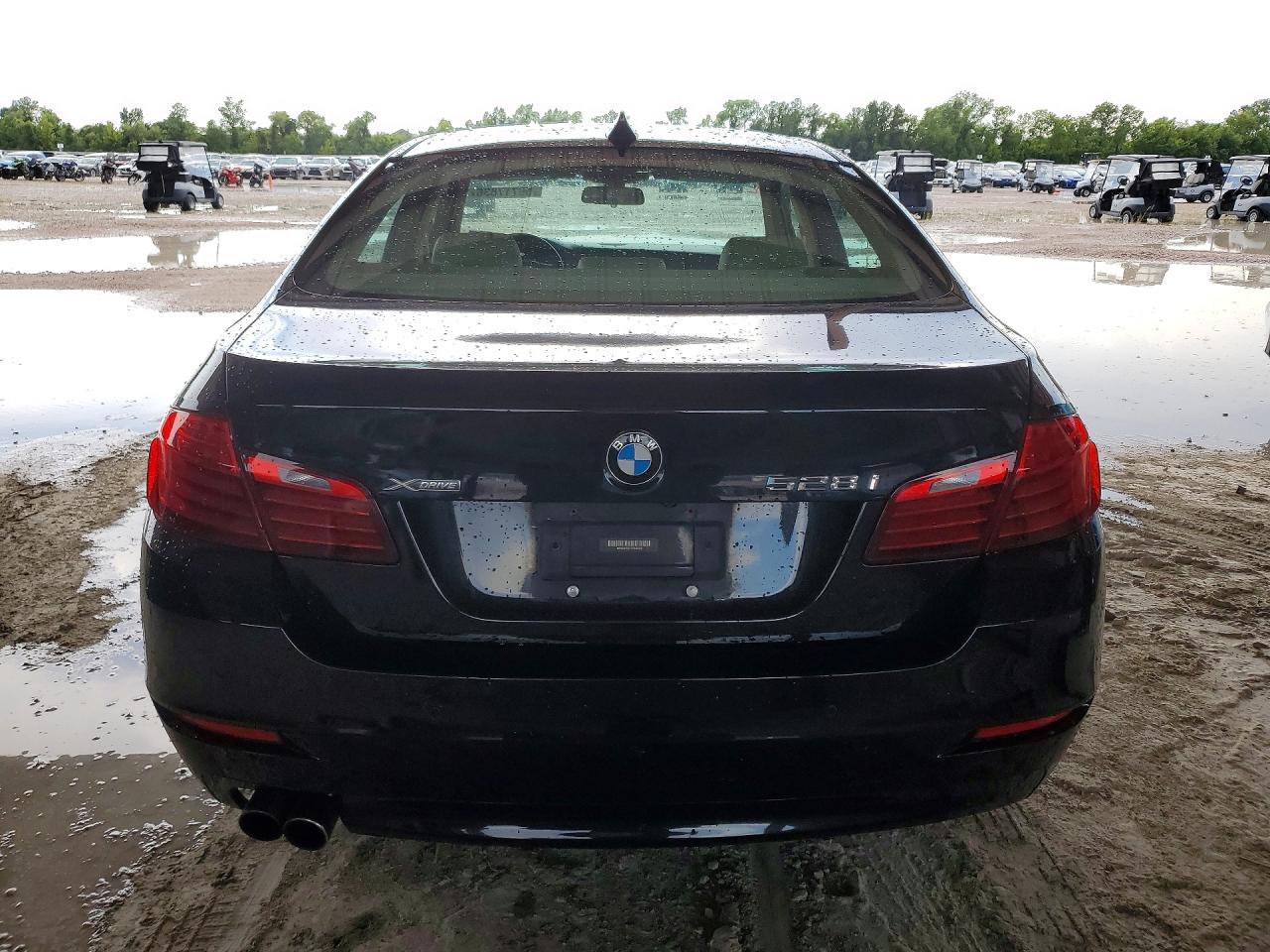 2015 Bmw 528 Xi Черный vin: WBA5A7C51FG143054