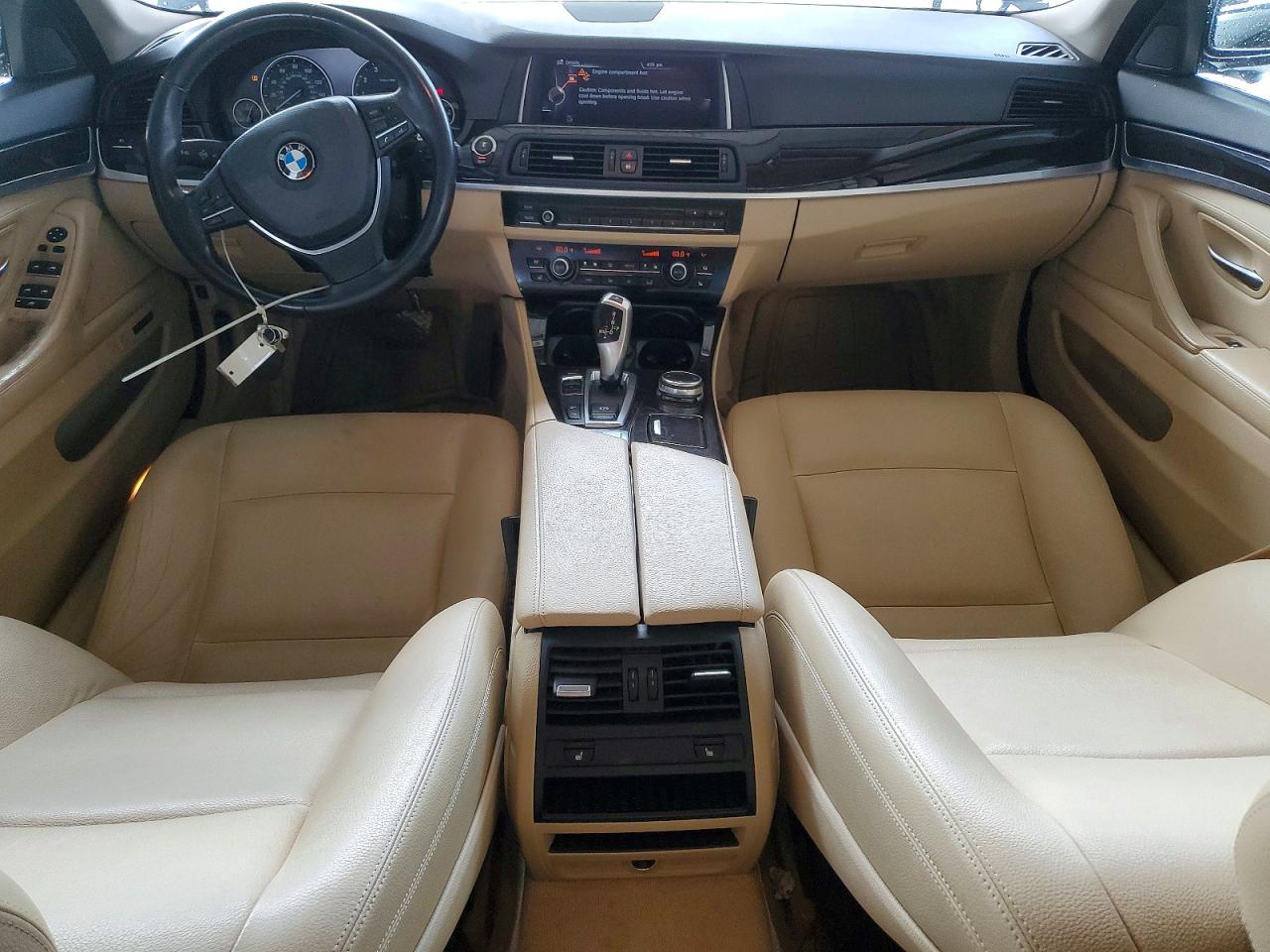 2015 Bmw 528 Xi Черный vin: WBA5A7C51FG143054