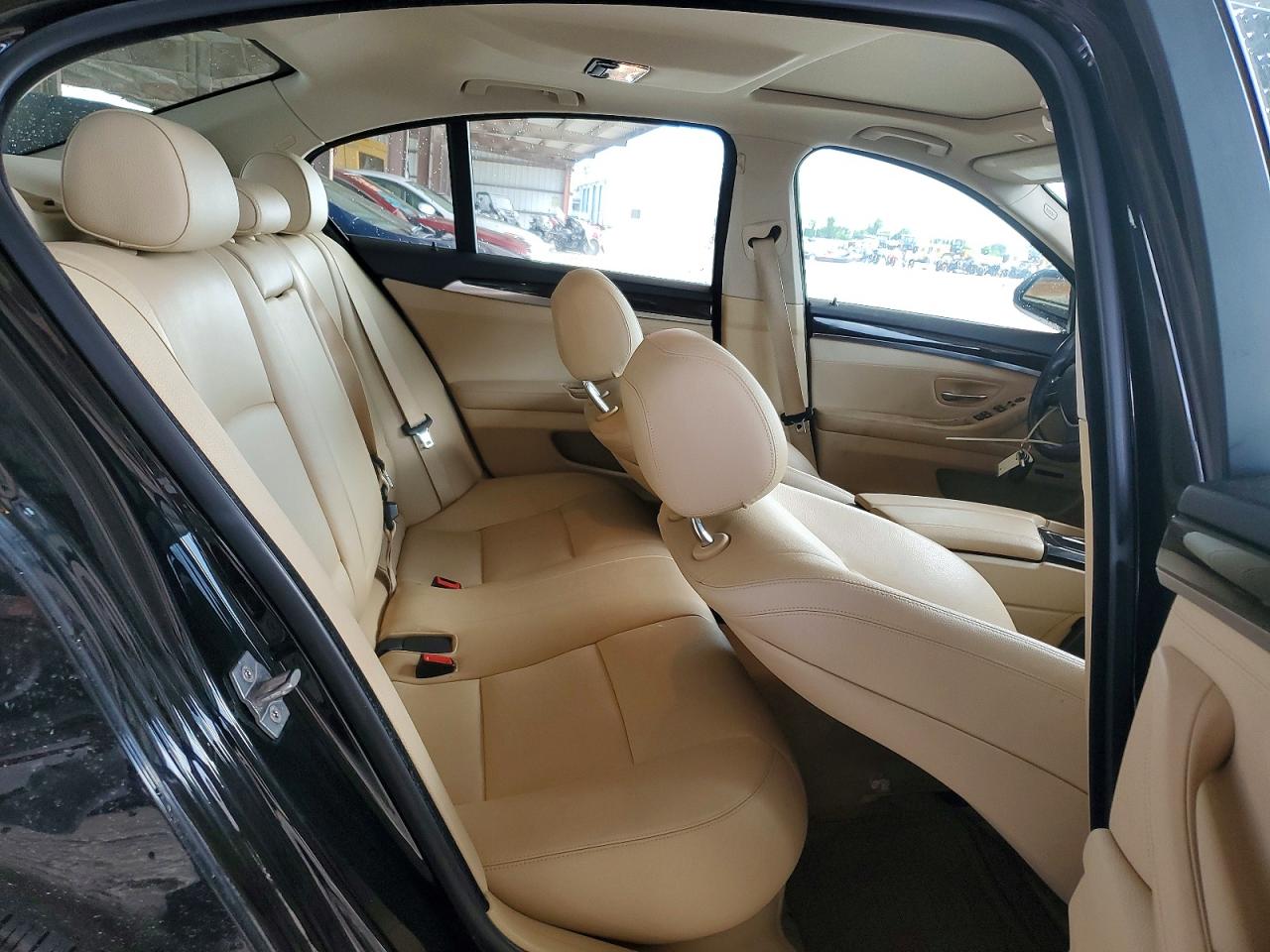 2015 Bmw 528 Xi Черный vin: WBA5A7C51FG143054