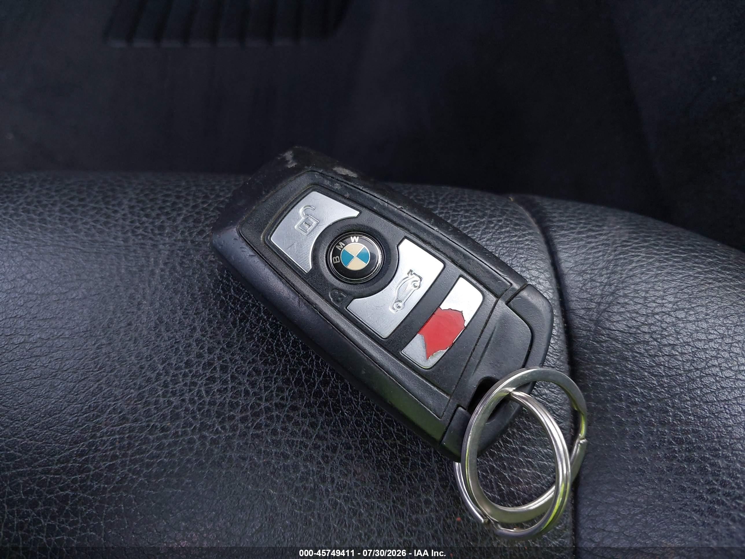2014 Bmw 528i Xdrive Black vin: WBA5A7C52ED613382